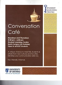 Conversation Cafe Poster